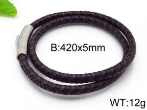 Leather Bracelet - KB109130-QM