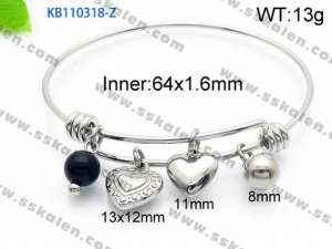 Stainless Steel Bangle - KB110318-Z