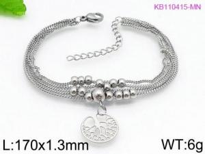 Stainless Steel Bracelet(women) - KB110415-MN