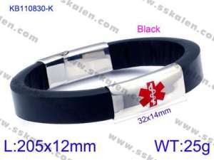 Leather Bracelet - KB110830-K
