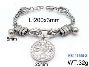 Stainless Steel Bracelet(women) - KB111255-Z