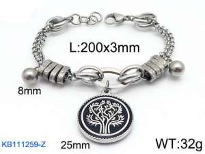 Stainless Steel Bracelet(women) - KB111259-Z