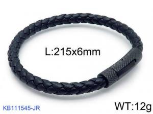 Leather Bracelet - KB111545-JR
