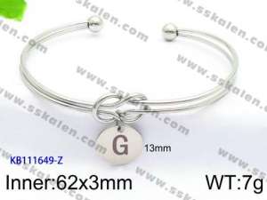 Stainless Steel Bangle - KB111649-Z