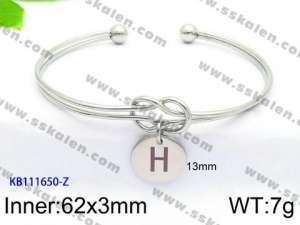 Stainless Steel Bangle - KB111650-Z