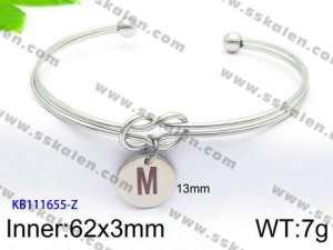 Stainless Steel Bangle - KB111655-Z