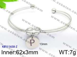 Stainless Steel Bangle - KB111658-Z