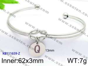 Stainless Steel Bangle - KB111659-Z