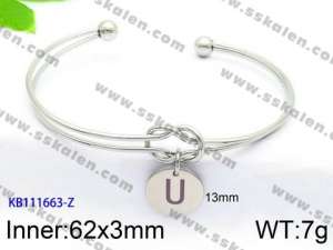 Stainless Steel Bangle - KB111663-Z