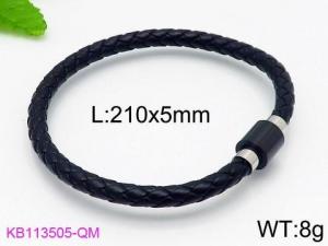 Leather Bracelet - KB113505-QM