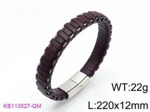 Leather Bracelet - KB113527-QM