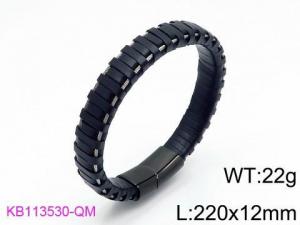Leather Bracelet - KB113530-QM