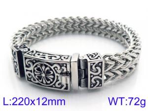 Stainless Steel Bracelet(Men) - KB113829-BD
