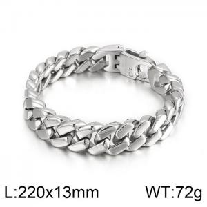 Stainless Steel Bracelet(Men) - KB113837-BD