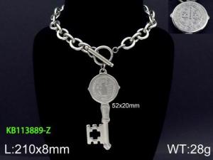 Stainless Steel Bracelet(women) - KB113889-Z