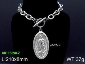 Stainless Steel Bracelet(women) - KB113890-Z
