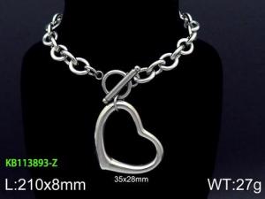 Stainless Steel Bracelet(women) - KB113893-Z
