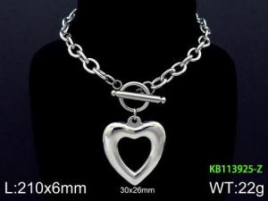 Stainless Steel Bracelet(women) - KB113925-Z