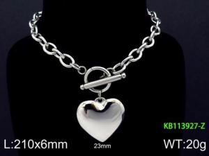 Stainless Steel Bracelet(women) - KB113927-Z