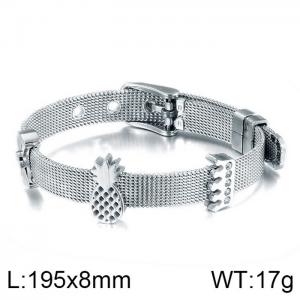 Stainless Steel Bracelet(women) - KB114069-KHY