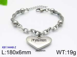 Stainless Steel Bracelet(women) - KB114448-Z