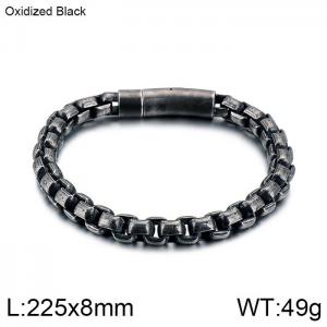 Stainless Steel Bracelet(Men) - KB115117-KFC