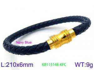 Leather Bracelet - KB115148-KFC