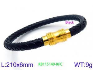 Leather Bracelet - KB115149-KFC