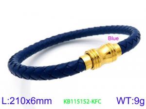 Leather Bracelet - KB115152-KFC