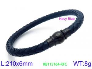 Leather Bracelet - KB115164-KFC