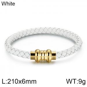 Leather Bracelet - KB115187-KFC