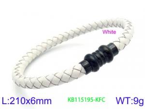 Leather Bracelet - KB115195-KFC