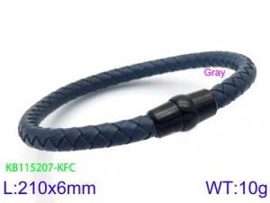 Leather Bracelet - KB115207-KFC