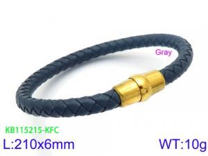 Leather Bracelet - KB115215-KFC