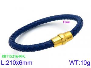 Leather Bracelet - KB115216-KFC