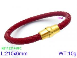 Leather Bracelet - KB115217-KFC