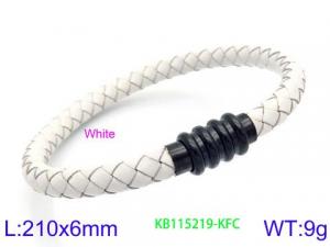 Leather Bracelet - KB115219-KFC