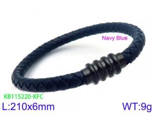 Leather Bracelet - KB115220-KFC