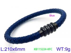 Leather Bracelet - KB115224-KFC