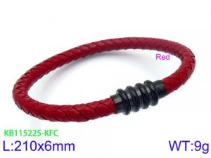 Leather Bracelet - KB115225-KFC