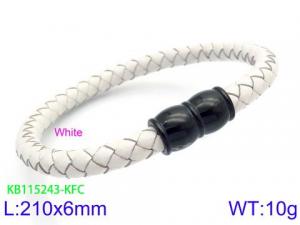 Leather Bracelet - KB115243-KFC