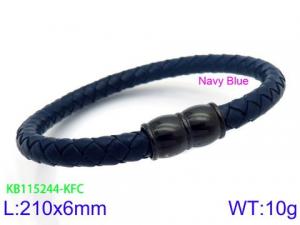 Leather Bracelet - KB115244-KFC