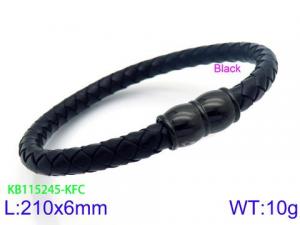 Leather Bracelet - KB115245-KFC