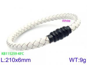 Leather Bracelet - KB115259-KFC
