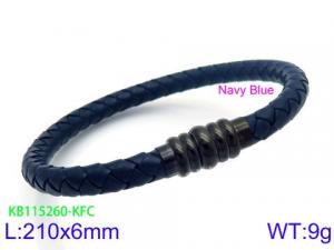 Leather Bracelet - KB115260-KFC
