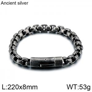 Stainless Steel Bracelet(Men) - KB115717-KFC