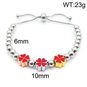 Stainless Steel Gold-plating Bracelet - KB115996-K