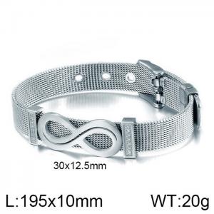 Stainless Steel Bracelet(women) - KB117326-KFC