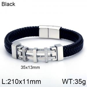 Leather Bracelet - KB117800-KFC