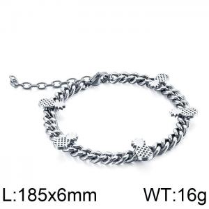 Stainless Steel Bracelet(women) - KB118525-KHY